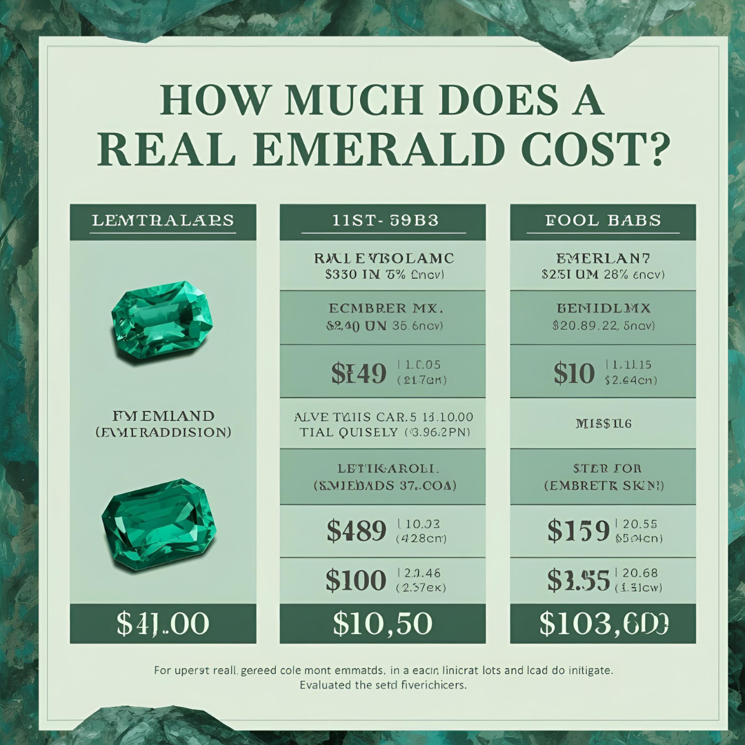 How Much Does A Real Emerald Cost